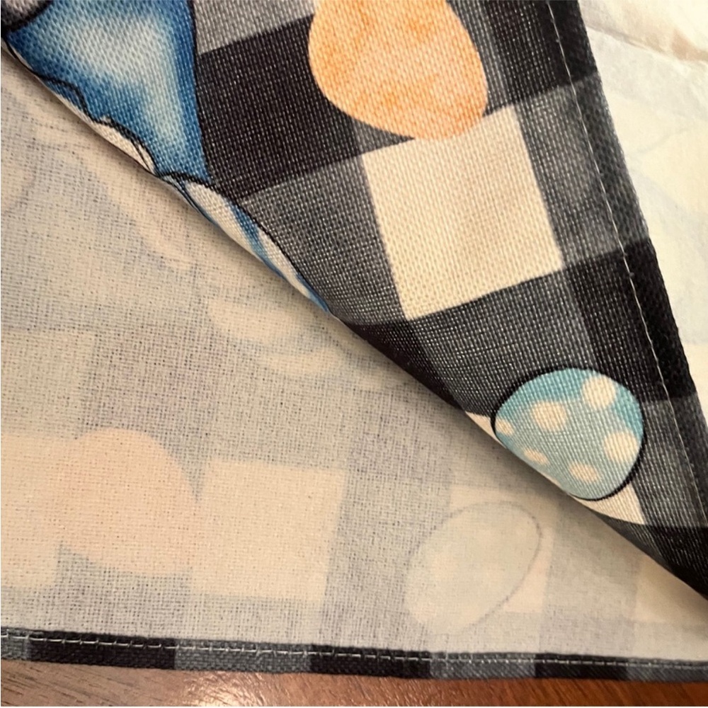 Easter Gnome Checkered Placemats - Picture 8 of 8